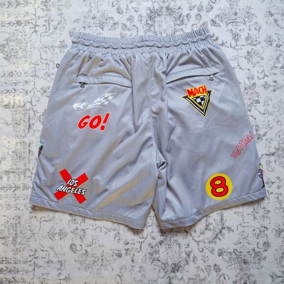 Lifted Anchors Initial D Anime Drift Mesh Shorts Streetwear – Men’s Medium - Picture 2 of 6